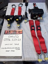 Unwin Quatro Wheelchair And Passenger Straps -complete Set In Excellent Cond