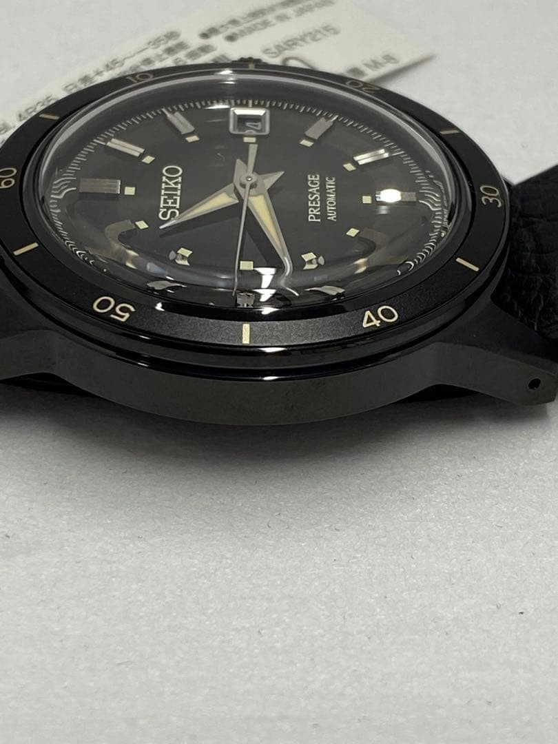 SEIKO Presage Automatic Black SARY215 image 4