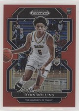 2022-23 Panini Prizm Draft Picks Red Prizm 150/299 Ryan Rollins #86 yf0