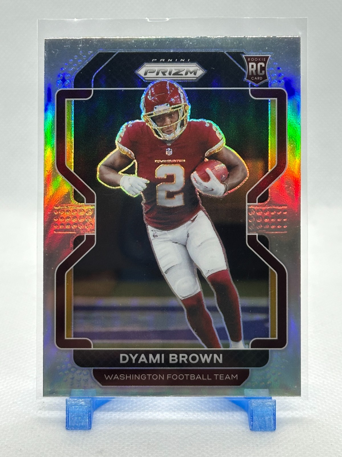 Dyami Brown 2021 Panini Prizm - Variation - Silver Prizm #V-353 Washington
