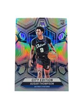 Ausar Thompson 2023-24 Mosaic Basketball ROOKIE CITY EDITION SILVER PRIZM #290