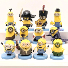 Minions Minifigures Choco Egg set completo di 12 Universal Studios 2017.