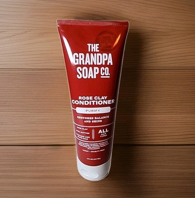 New Grandpa Soap Co. Rose Clay Hair Deep Conditioner Purify 8 fl oz  CrueltyFree