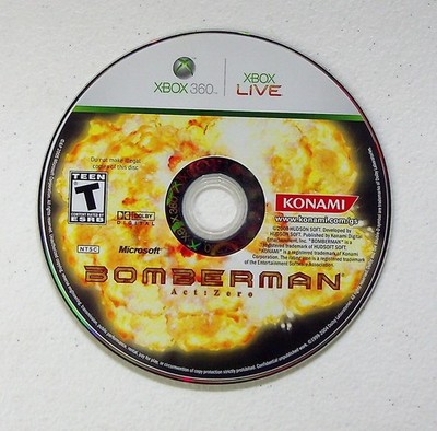 BOMBERMAN Act: Zero Xbox 360 Video Game Konami Multiplayer NTSC