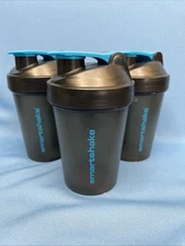 3 PACK Protein Shaker Bottles for Protein Mixes  20 oz New