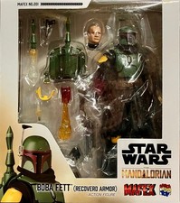MAFEX Star Wars The Mandalorian Boba Fett Recovered Armor Figure No.201 160mm