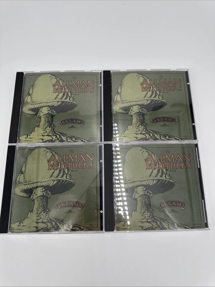 Allman Brothers Dreams Box Set 4CDs No Outer Box. Fast Shipping - Image 4 of 4