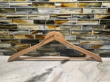 Vintage Wooden Hanger with Advertising Bal Harbour Balmoral Hotel Miami Beach FL