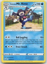Pokemon Galarian Mr. Rime 035/163 SWSH05: Battle Styles Normal
