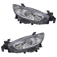 Scheinwerfer Set Links & Rechts H11/H15 Mit Tagfahrlicht FüR Mazda 6 Kombi GJ GL