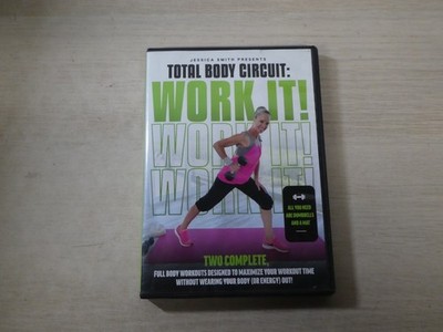 Jessica Smith Total Body Circuit Work It DVD 2 Complete Full Body Workouts