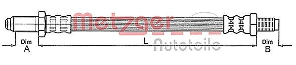 Fits METZGER AUTOTEILE 4112219 Clutch Hose  ⭐UK Stock⭐
