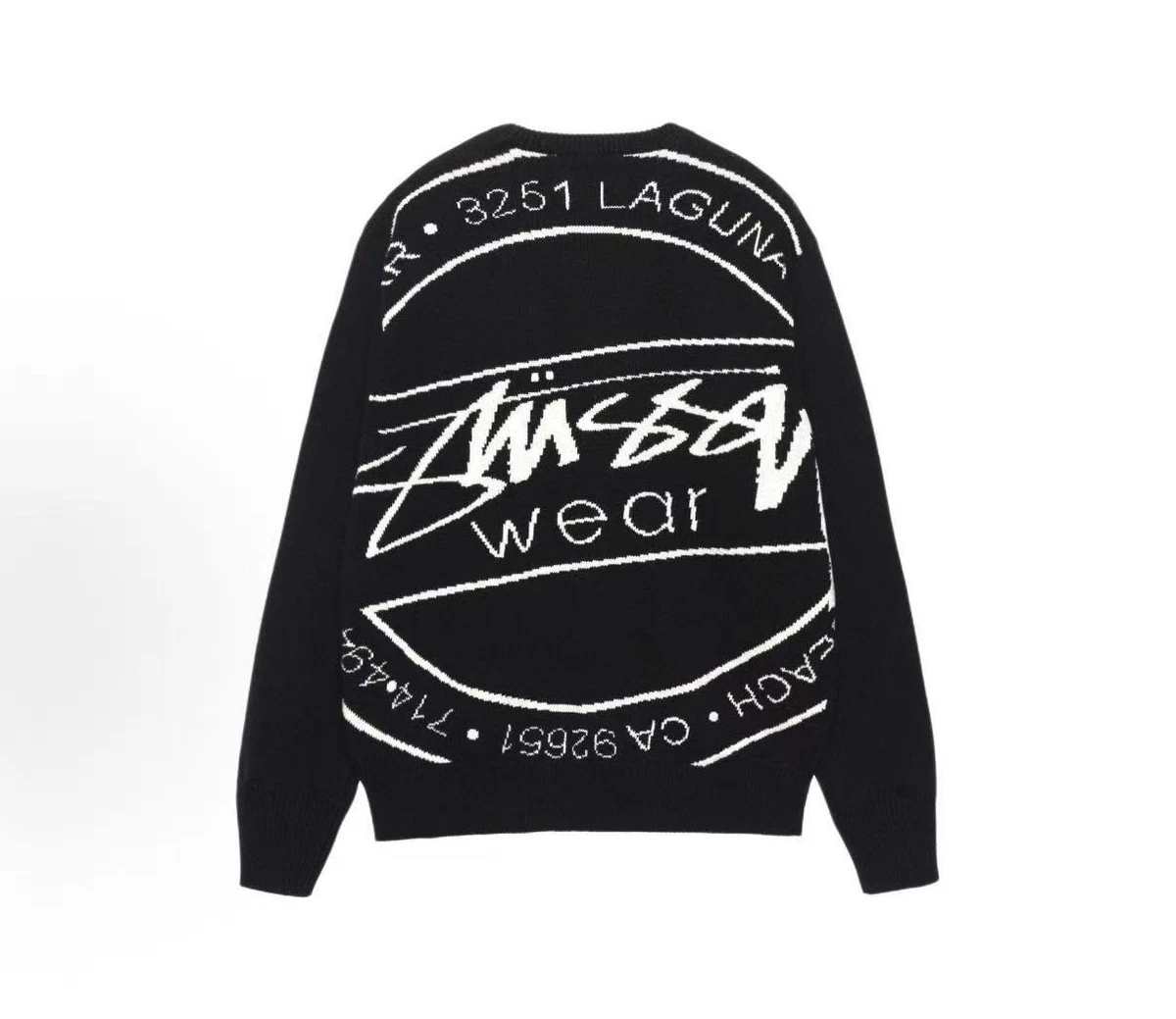 Stussy Crew Neck Black Sweaters for Men for sale | eBay