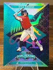 2025 Panini Crusade #5 Kyle DeBarge Crusade Teal Mojo 064/199 Minnesota Twins