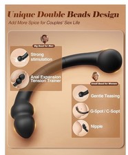 BEISAR Vibrating Prostate Massager Stick Anal Hook