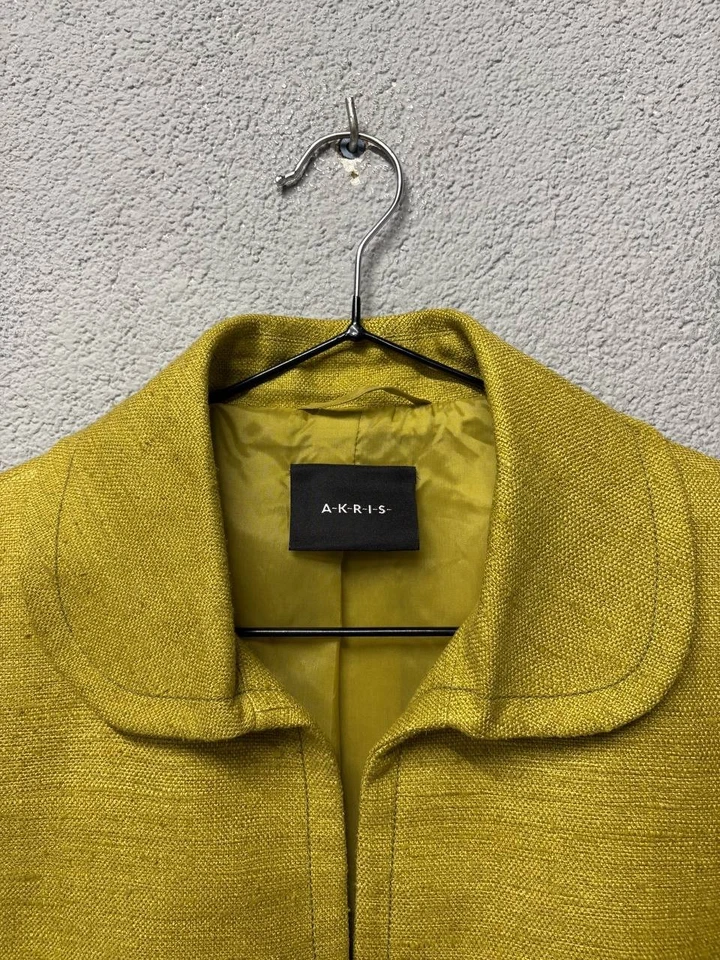 Akris womens silk blazer jacket size 36 / Small - Image 2 of 4