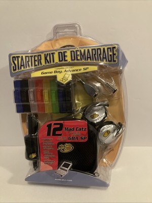 Madcatz Starter Kit Gameboy Advance SP New Sealed