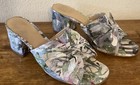 Vince Camuto Sharrey Block Heel Slide Sandals Floral Graffiti Print    8.5 M — photo 4