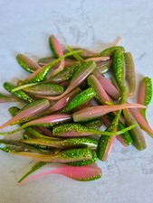 100pk. SOUTHERN PRO STINGER SHAD  2" SS10 Electric Chicken    Made in the USA