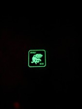 Burnley Knives BRNLY - NEW Ranger Eye Glow In the Dark Squid SQD Patch