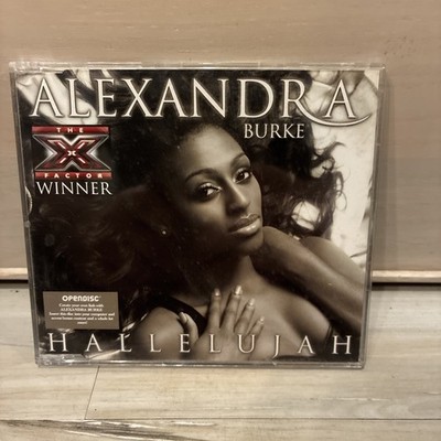 Alexandra Burke   Hallelujah (CD, 2008)  Single X Factor Winner EU Import VG+