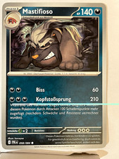 Pokémon TCG Mastifioso 058/084   PBL Common ...