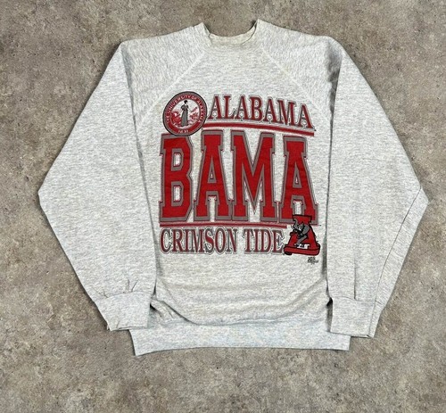 90s Alabama Crimson Tide Vintage College Sports Crewneck Sweatshirt