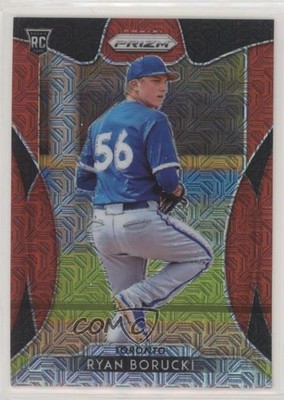 2019 Panini Prizm Tier II Red Mojo Prizm 17/299 Ryan Borucki #168 Rookie RC 1u6