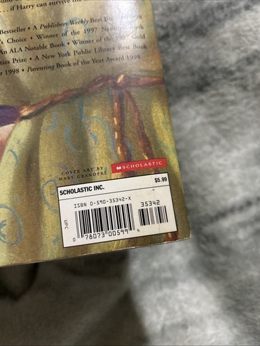 Harry Potter and The Sorcerer's Stone - Paperback - TRUE 1st Printing - Picture 9 of 17