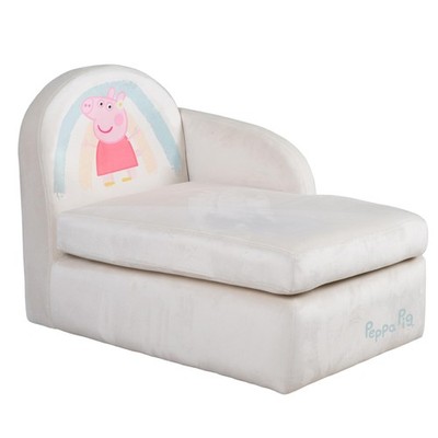 Roba Kinderloungesofa Peppa Pig Kindersofa Samt Beige - Sehr Gut