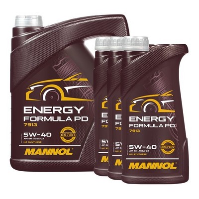 MANNOL 5W-40 Formula PD Motoröl MB 229.51, ACEA C3, 8 Liter