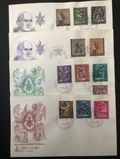 Vatican City Scott # 423-432 Arts & Crafts First Day Cover 