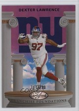 2025 Certified Franchise Foundations Mirror Purple 141/299 Dexter Lawrence 1s5h
