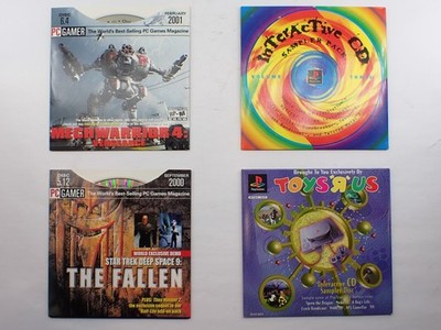 Toys R Us Playstation 1 PS1 Interactive CD Sampler Disc Lot PC Gamer 6.4 5.12