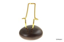 Pipe holder - pipe rest one place F.lli Rovera - stone - walnut