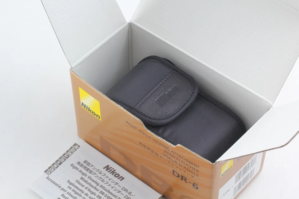 [Unused in Box] Nikon DR-6 Right Angle Viewfinder 1x 2x For D Series From JAPAN - Image 2 of 4