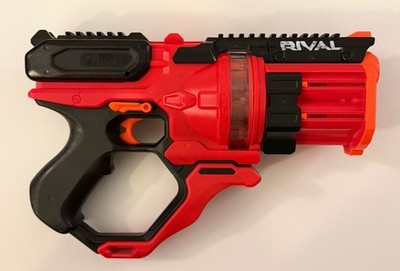 NERF Rival Roundhouse XX-1500 Red Blaster (No Ammo) Works Great! Free Shipping