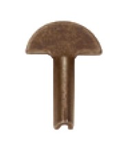 Arrêt de volet en fer forgé ancien pour porte en bois 44004