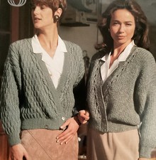 Sirdar Knitting Pattern 9610 Double Knitting Cardigan - Size 6 - 18