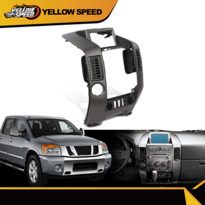 Center Dash Console Instrument Bezel w/o Speaker Fit For Nissan