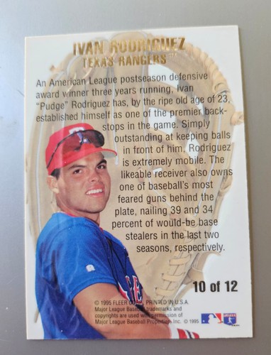 Ivan ""Pudge"" Rodriguez 1994 Topps feinster #126 - Bild 3 von 5