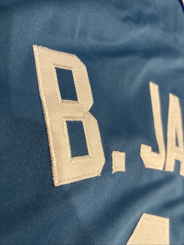 Bo Jackson Kansas City Royals Jersey Men’s XL NWT 1987 Road Blue w Howser Patch - Picture 10 of 15