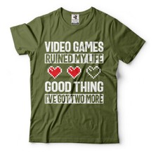 Video Game T-shirt Gaming Console PC Gamer Funny Shirt Birthday Gift Tee