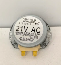 TURNTABLE MOTOR PART ONLY - Samsung ME21K6000AS 2.1 Cu Ft. OTR Microwave Sensor