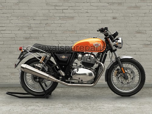Original Royal Enfield Gt Continental 650 Posterior Vista Espejo LH Rh Negro - Imagen 4 de 4