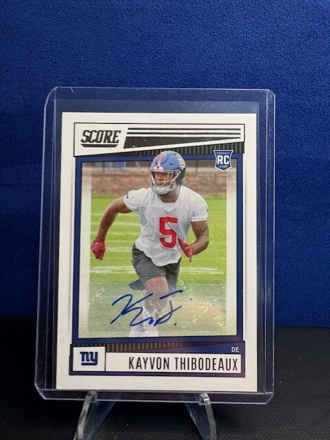 2022 Score - Rookies Kayvon Thibodeaux #308 (RC,AU)