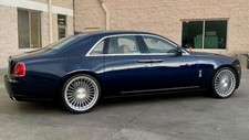 22 Rf22 Silver Polish Concave Wheels Rims For Rolls Royce Ghost 22x9 22x10.5