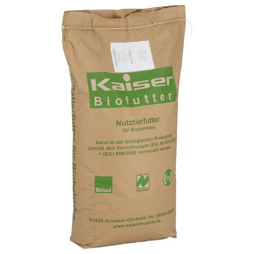 Kaiser Bio Grünmehlpellets 25 kg Biofutter für Pferde Kaninchen Rinder Schafe - Bild 6 von 11