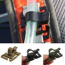 Strap For Fits 2PCS HcJ Hose Molle Hydration Camelbak Bladder Trap SW Tube Clip
