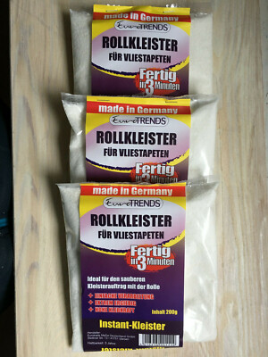  14,95 kg /  5 x 200 g  Eurotrends Rollkleister für Vliestapeten extrem ergiebig